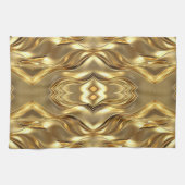 Stralend Gouden Patroon Theedoek (Horizontaal)