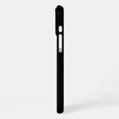 Stralend hert in goud iPhone hoesje (Linkerkant)