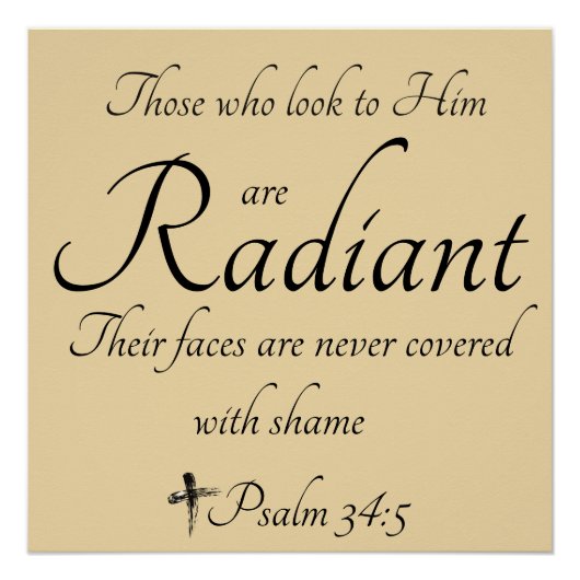 Stralend in Hem Perfect Poster (Voorkant)