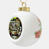 Stralend Keramische Bal Ornament (Rechts)