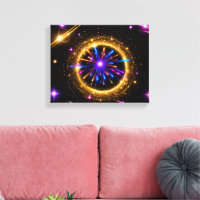 Stralend Kosmisch Portaal | Neonsterrenstelsel Uit