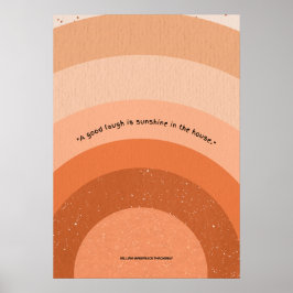 Stralend lachen: Sunshine thuis brengen Poster