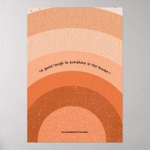 Stralend lachen: Sunshine thuis brengen Poster