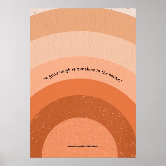 Stralend lachen: Sunshine thuis brengen Poster (Voorkant)