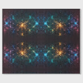 Stralend Laserlicht Show Cadeaupapier (Vlak)