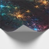 Stralend Laserlicht Show Cadeaupapier (Hoek)