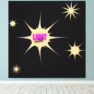 Stralend Licht – Moderne & Levendige Stijl Canvas Afdruk
