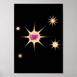 Stralend Licht – Moderne & Levendige Stijl Poster
