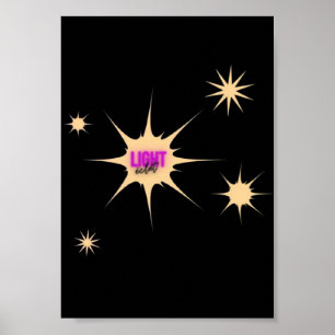 Stralend Licht – Moderne & Levendige Stijl Poster