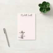 Stralend Paaskruis met Bloemaccenten Post-it® Notes (Kantoor)