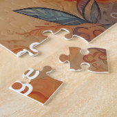 Stralend portret van ezel op het strand legpuzzel (Zijkant)