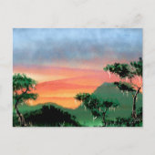 stralend regenwoud briefkaart (Voorkant)