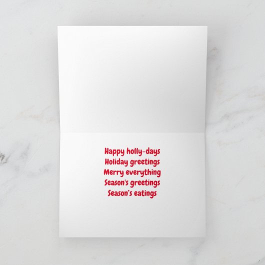 **STRALEND RENDIER MET COOLE KERSTGEEST** KAART (Binnen)