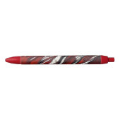 Stralend rood zwarte inkt pen (Voorkant)