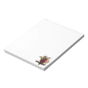 Stralend Roos & de Zachte bij, Bee Yourself Postca Notitieblok