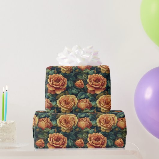 Stralend Roze Groene Inpakpapier (Feestgeschenken)