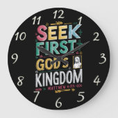 Stralend streven naar God: zoek eerste godenkonink Grote Klok (Voorkant)