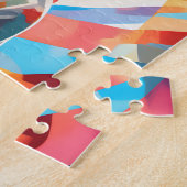 stralende afrocentrische schoonheid legpuzzel (Zijkant)