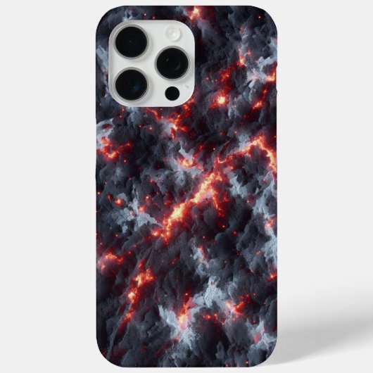 Stralende as Camo, vurige explosie Case-Mate iPhone Case (Achterkant)