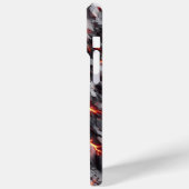 Stralende as Camo, vurige explosie Case-Mate iPhone Case (Achterkant / Links)