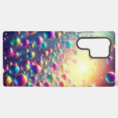 Stralende Bellen Samsung Galaxy Hoesje (Achterkant horizontaal)