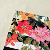 Stralende Bloei Bloemstuk Gepersonaliseerd Strandlaken (In situ)