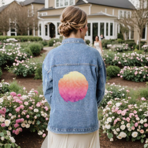 Stralende Bloei Denim Jacket