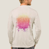 Stralende Bloei Tri-Blend Shirt (Achterkant volledig)