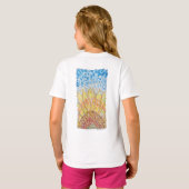 Stralende Bloei Zonnebloem T-shirt (Achterkant volledig)