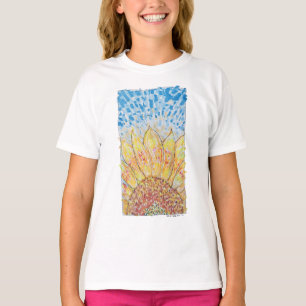 Stralende Bloei Zonnebloem T-shirt