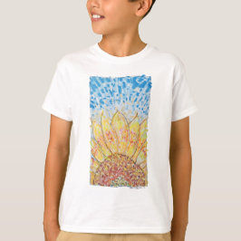 Stralende Bloei Zonnebloem T-shirt