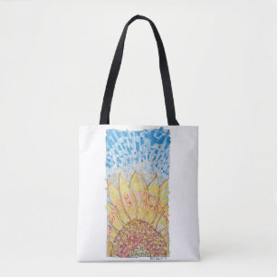 Stralende Bloei Zonnebloem Tote Bag