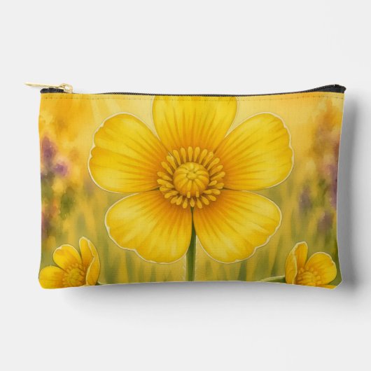 Stralende Bloemblad Serie – Boterbloem Etui (Voorkant)