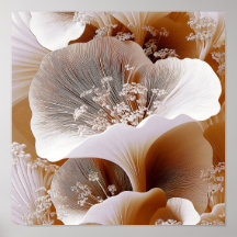 Stralende Bloemlagen – Zachte Botanische Abstract 