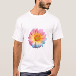 Stralende bloesems Een kleurrijk bloemen T-shirt o