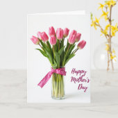 Stralende Bloesems Moederdagkaart Kaart (Gele Bloem)