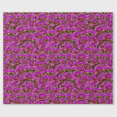 Stralende Clusters: De Magenta Orchideeën Symfonie Cadeaupapier (Vlak)