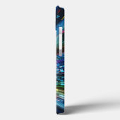 Stralende Digitale Glasvezel Snelheidsfoonhoes - L Case-Mate iPhone Case (Achterkant / Links)
