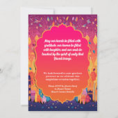 Stralende Diwali bloesems Kaart (Achterkant)