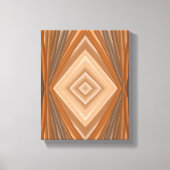 Stralende draden: de kleurverbinding canvas afdruk (Voorkant)