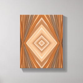 Stralende draden: de kleurverbinding canvas afdruk