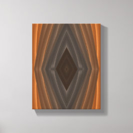 Stralende draden: de kleurverbinding canvas afdruk