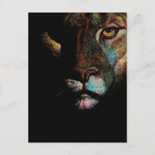 Stralende Duisternis - Angstaanjagende Elegantie L Briefkaart