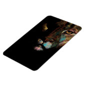 Stralende duisternis - angstige elegantie leeuwin magneet (Linkerzijde)