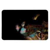 Stralende duisternis - angstige elegantie leeuwin magneet (Horizontaal)