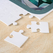 Stralende Edelsteen Puzzel met Deluxe Cadeaudoos Legpuzzel (Zijkant)