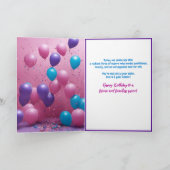 Stralende Etnische Vrouw Natuurlijke Haar Levendig Kaart (Binnen)