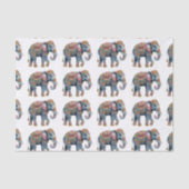 Stralende festivallichten tissuepapier (Voorkant)