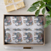 Stralende festivallichten tissuepapier (Geschenk)