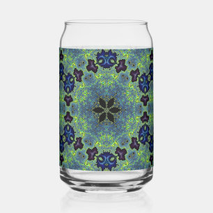 Stralende Fractale Symfonie Blikvorm Glas